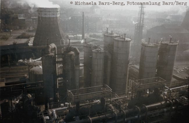 Blick aus dem Kohlenturm 2 auf die Wascher